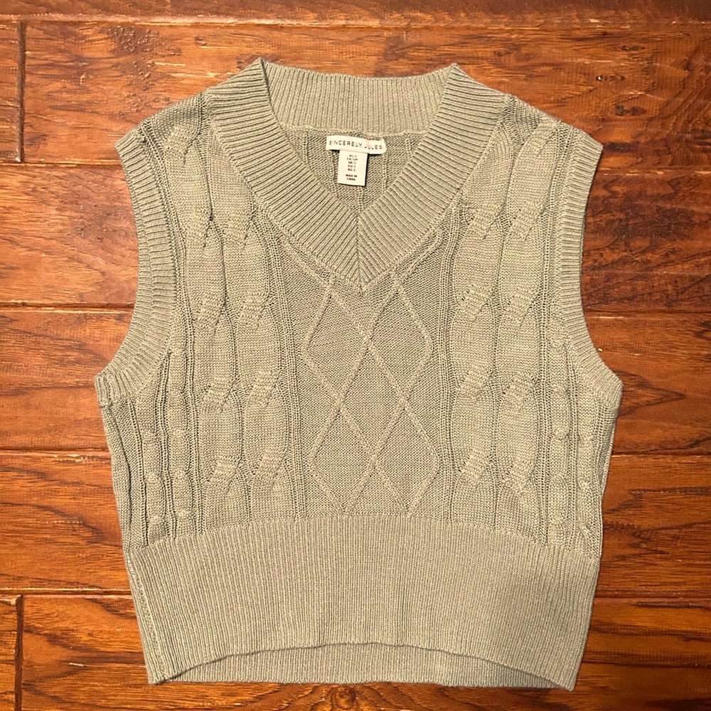 Sincerely Jules sweater vest